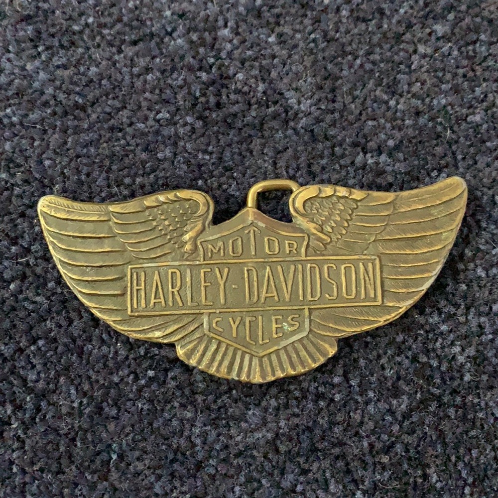 Vintage Harley Davidson belt buckle